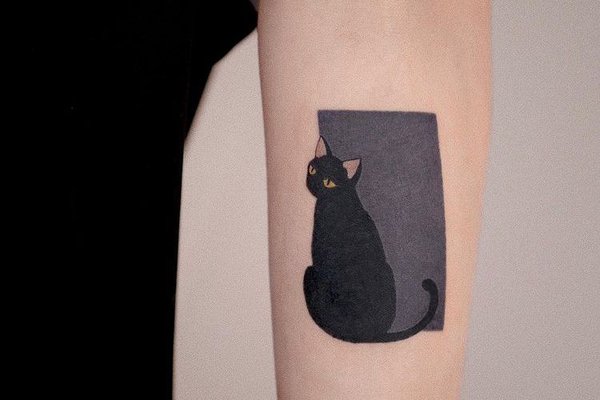 Тату эскизы коты