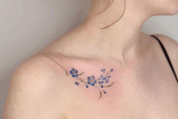 татуювання незабудка