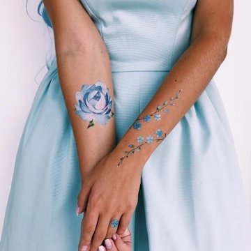 татуювання незабудка