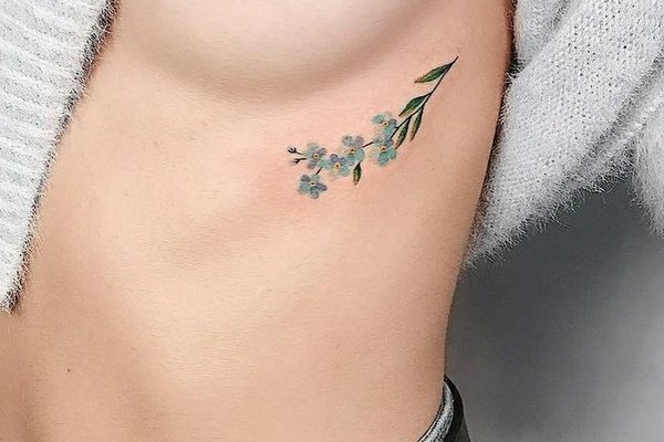татуювання незабудка