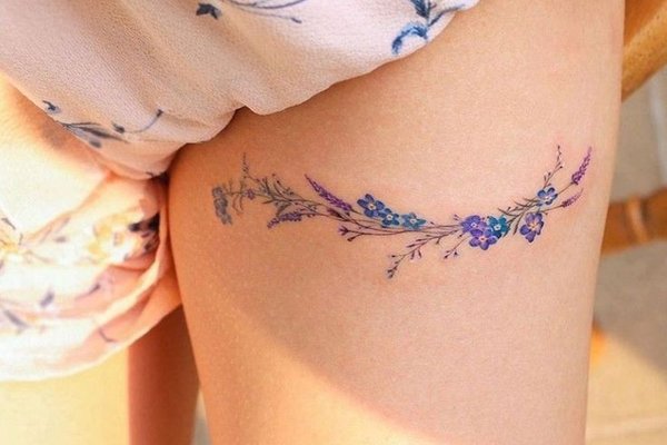 татуювання незабудка