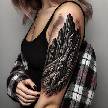 тату скалы значение эскиз