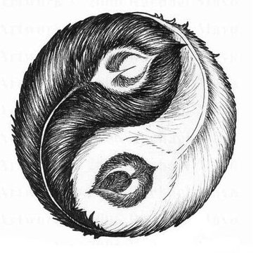 Тату ескізи Інь-Ян