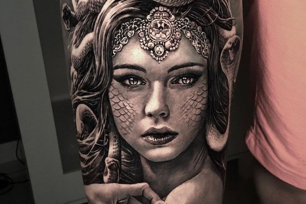 Тату ескізи Горгони