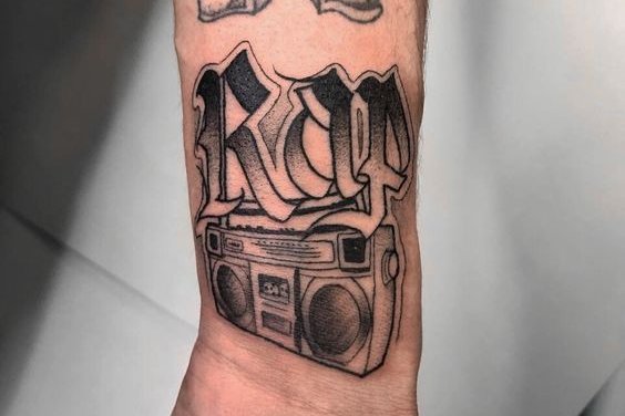 Хип-хоп и реп тату