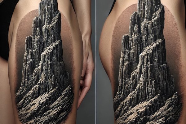 тату скалы значение эскиз