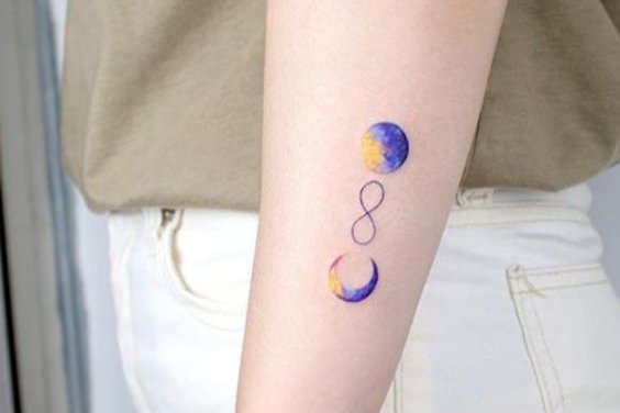 Тату ескізи нескінченність