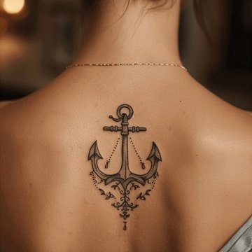 тату якір значення ескіз