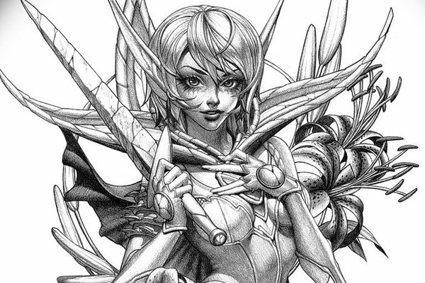 Тату-ескізи "Ельф"