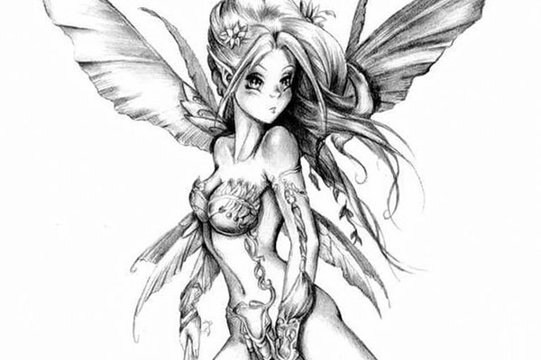 Тату-ескізи "Ельф"