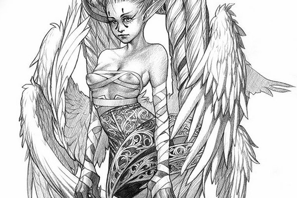 Тату-ескізи "Ельф"