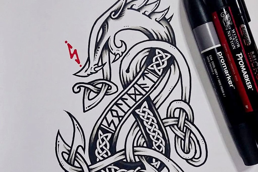 Тату эскизы кельтика