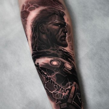 Тату в стилі Марвел
