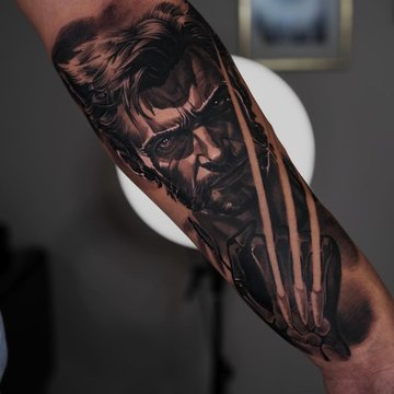 Тату в стилі Марвел