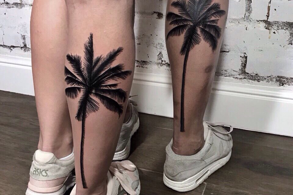 Тату-ескізи "Пальма"