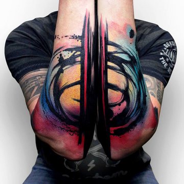 Тату ескізи абстракціонізм