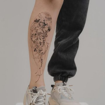 Тату-ескіз медуза