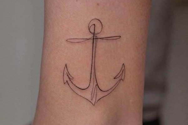 тату якір значення ескіз