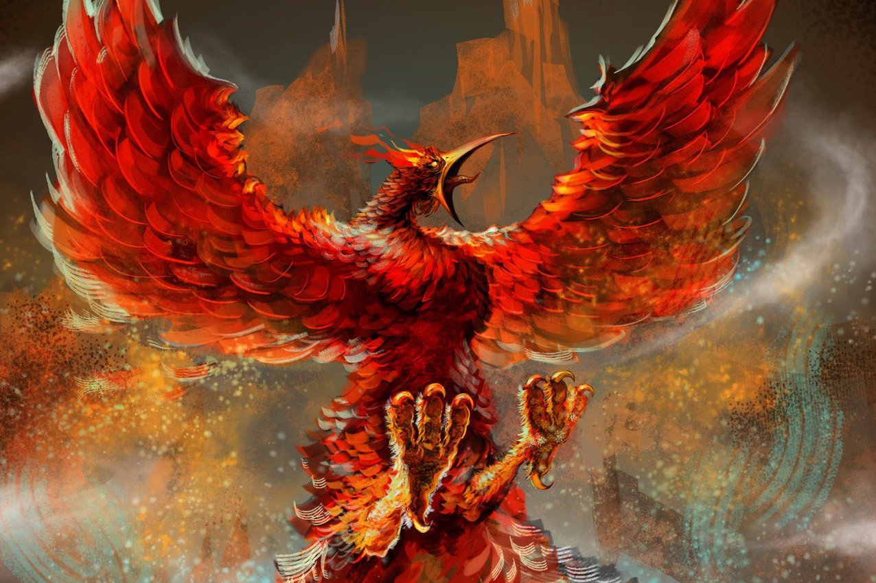 Тату ескізи жар-птиця