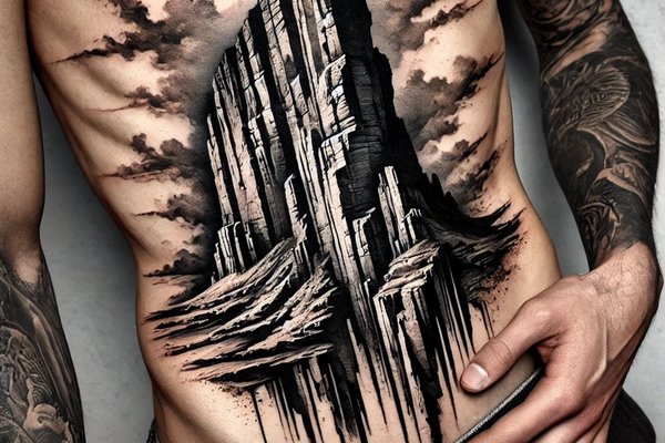 тату скалы значение эскиз