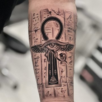 татуировка анх