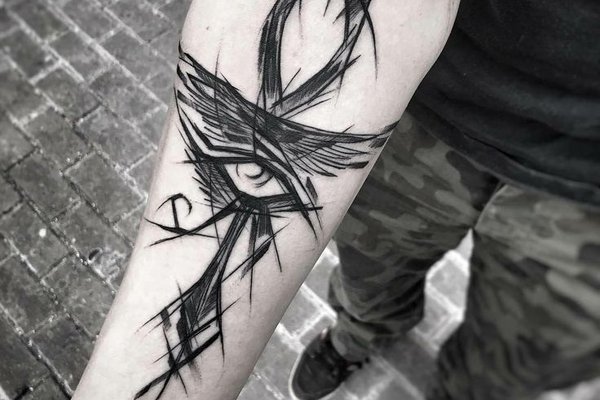 татуировка анх