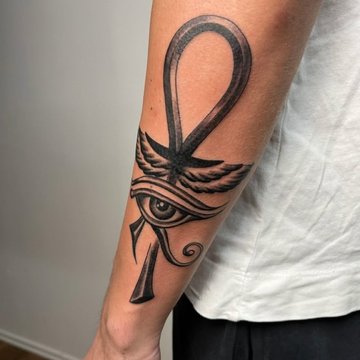 татуировка анх