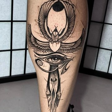 татуировка анх