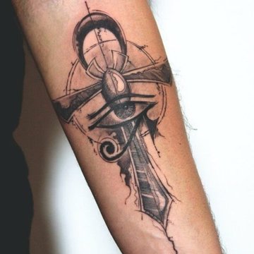 татуировка анх