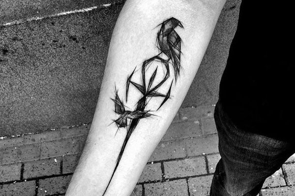 татуировка анх