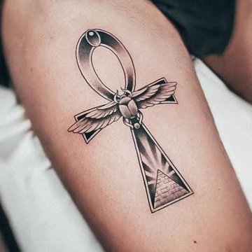 татуировка анх