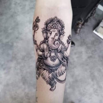 Тату ескізи Ганеша