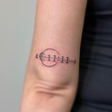 Тату з цифрами