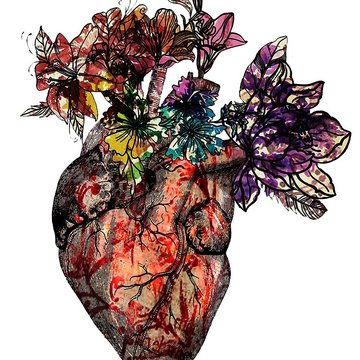 Тату эскизы сердца