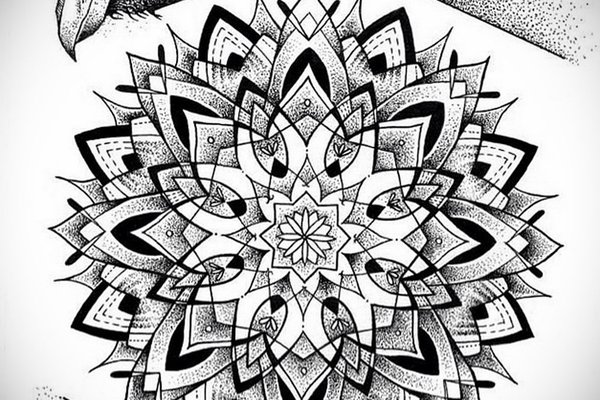 Тату ескізи мандали