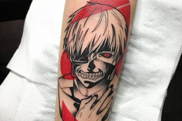 Тату ескіз аніме