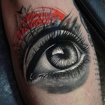 Тату ескізи очі