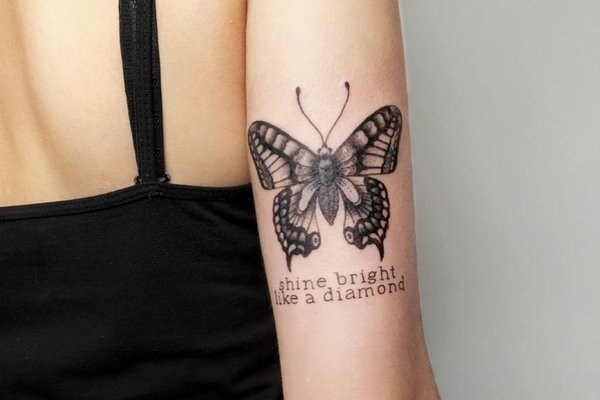 Женские тату на руку