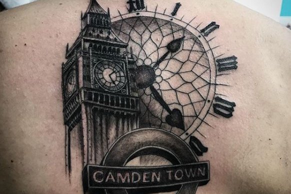 Тату-ескіз Біг-Бен