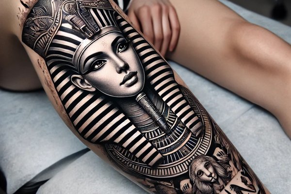 Тату - эскизы фараон