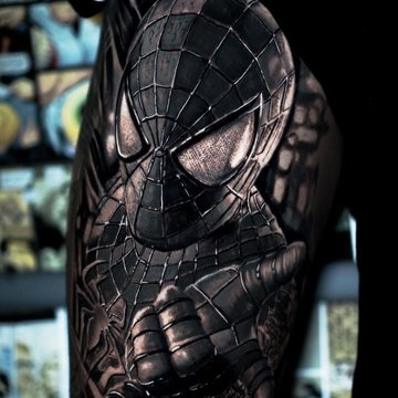 Тату в стилі Марвел