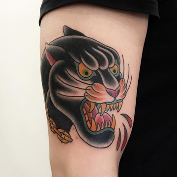 Тату-ескізи "Пантера"