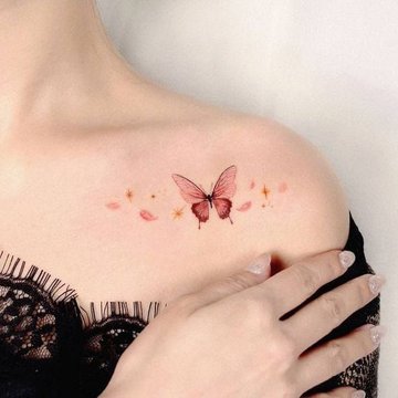 Тату эскизы бабочка