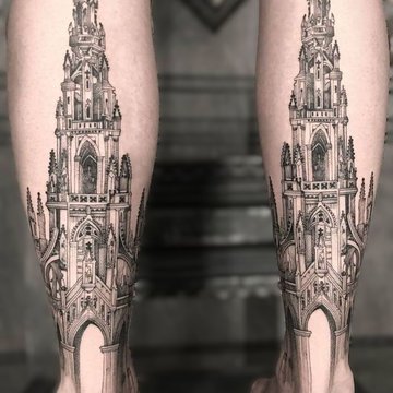 Архитектурные татуировки