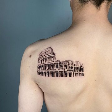 Тату исторические здания