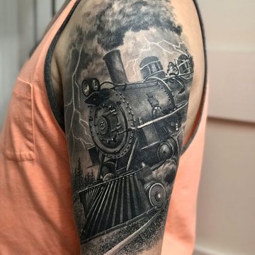 Тату - ескізи потяг