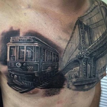 Тату - ескізи потяг