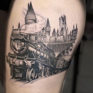 Тату - ескізи потяг