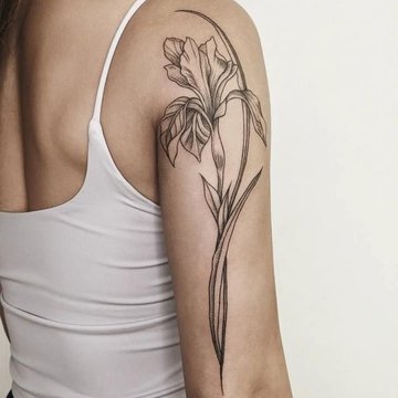 татуювання ірис