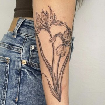 татуювання ірис